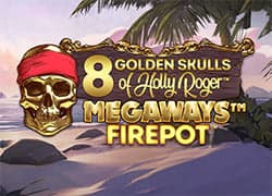 8 Golden Skulls of Holly Roger Megaways