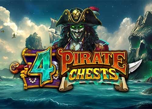 4 Pirate Chests