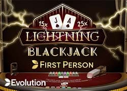 First Person Lightning Blackjack